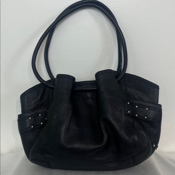Cole Haan Black Leather Bag - Picture 4 of 17